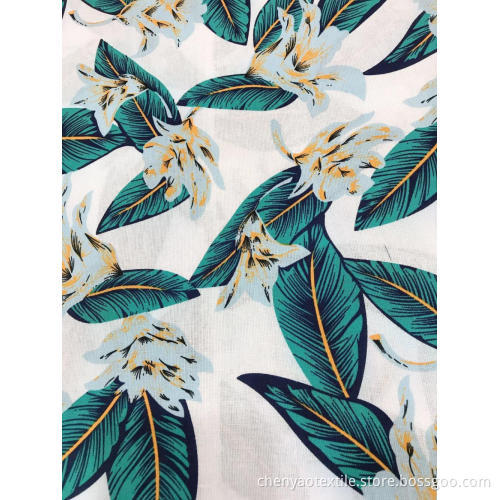 Simple and Atmospheric Cotton Linen Printed Fabric